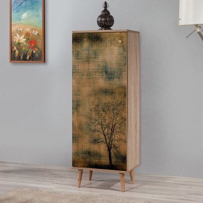 Παπουτσοθήκη - Ντουλάπι Soho Megapap χρώμα sonoma 50x38x135εκ. Παπουτσοθήκη - Ντουλάπι Soho Megapap χρώμα sonoma 50x38x135εκ.