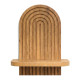 Ραφιέρα τοίχου Artwill Megapap Mdf χρώμα oak 26x13x35εκ.