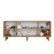 Μπουφές Bohemian Megapap χρώμα φυσικό οξιάς 180x40x75εκ.