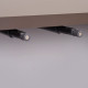 Έπιπλο τηλεόρασης Aurelia Megapap χρώμα μόκα 180x32x45εκ.