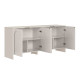Μπουφές Aurelia Megapap χρώμα κρεμ 180x45x80εκ.