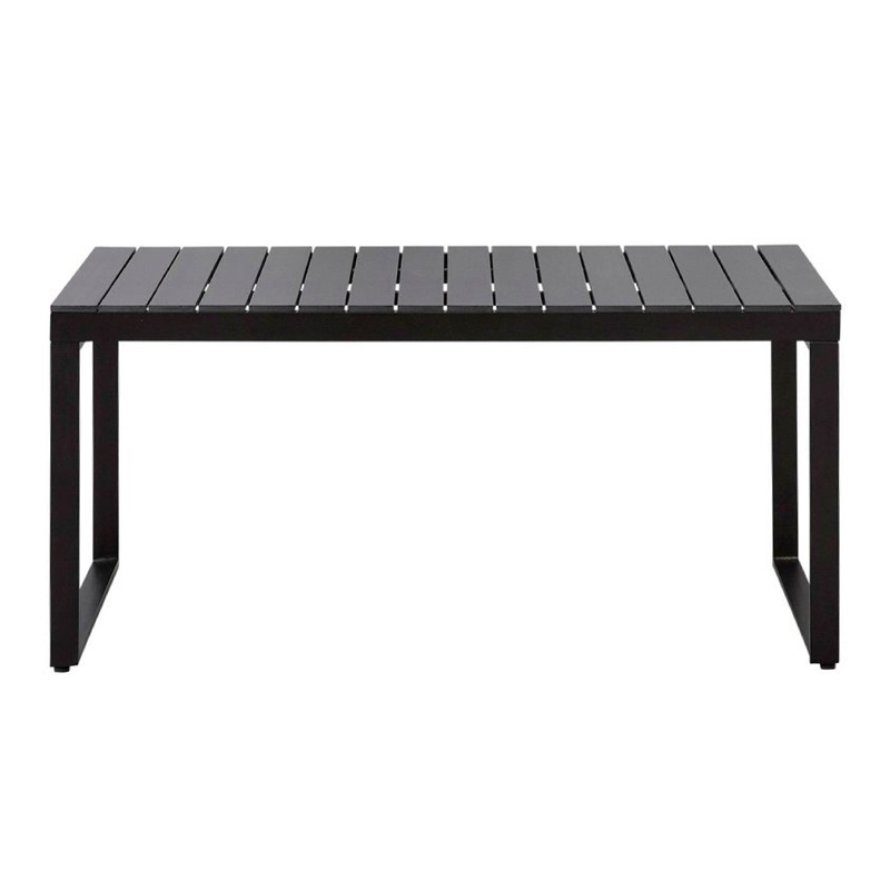 Τραπέζι κήπου Poseidon Megapap μεταλλικό - μασίφ ξύλο χρώμα μαύρο 150x82x75εκ. Τραπέζι κήπου Poseidon Megapap μεταλλικό - μασίφ ξύλο χρώμα μαύρο 150x82x75εκ.