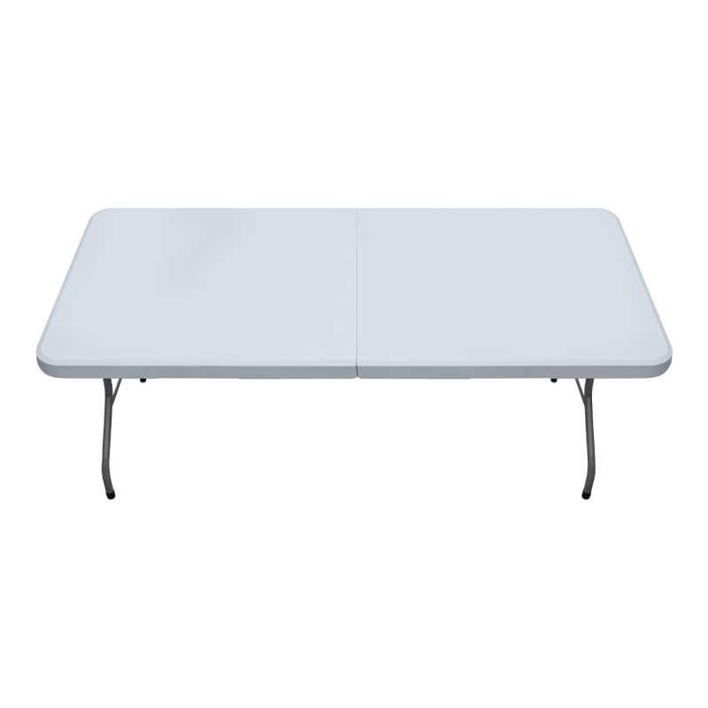 Τραπέζι catering - συνεδρίου Capri Megapap πτυσσόμενο - βαλίτσα χρώμα λευκό του πάγου 152x70x74εκ.