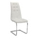 Σετ τραπεζαρία 5τμχ Darlen - Vela Megapap χρώμα sapphire oak - λευκό 125x72x74εκ.