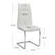 Σετ τραπεζαρία 5τμχ Darlen - Vela Megapap χρώμα sencron black - λευκό 125x72x74εκ.