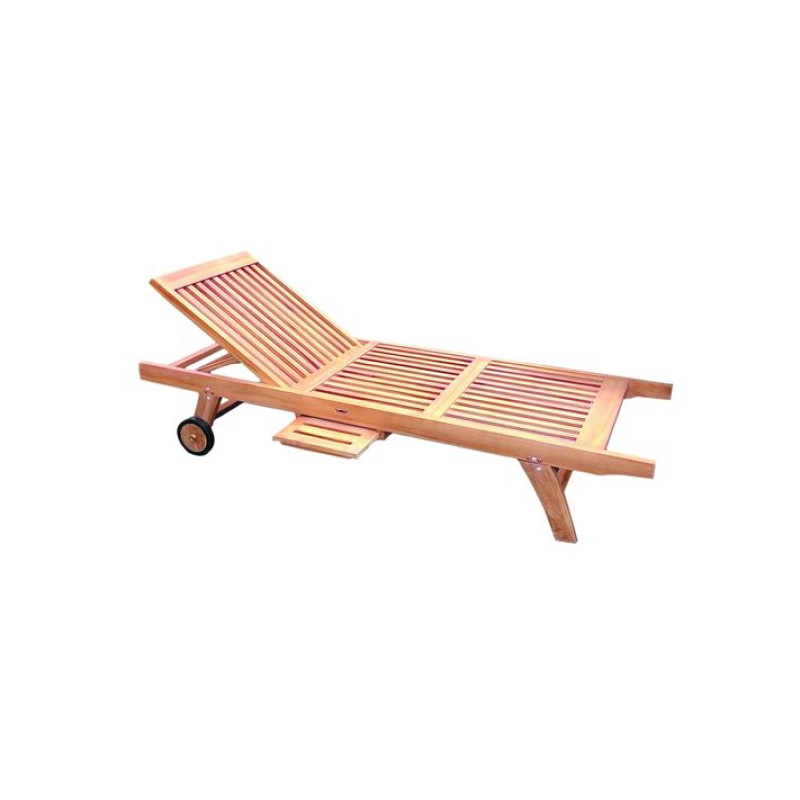 ECO ΞΑΠΛΩΣΤΡΑ ΞΥΛΙΝΗ TEAK 200Χ65Χ35cm