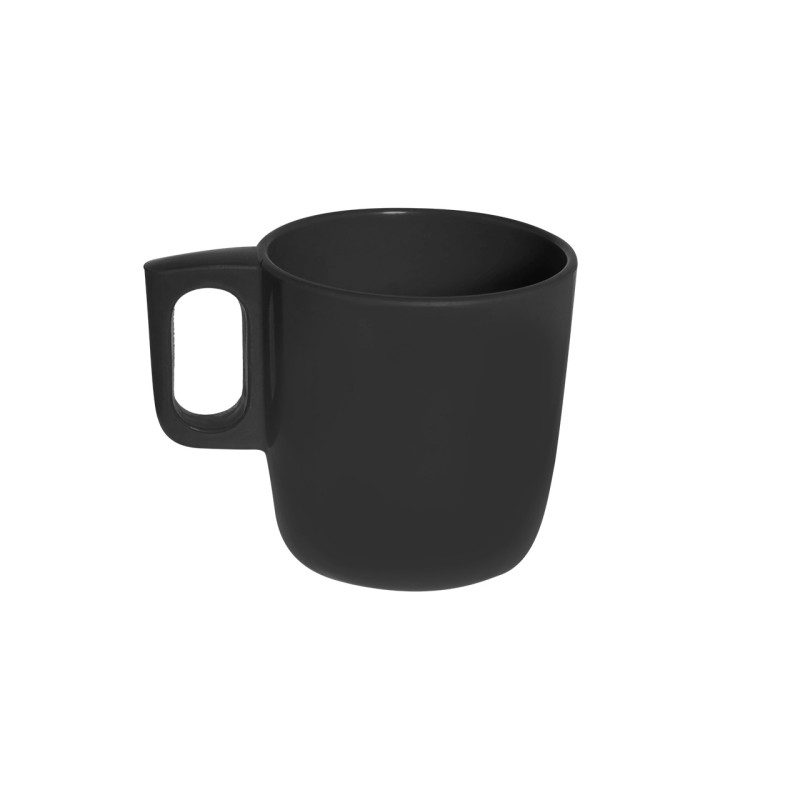 Κύπελλο Γάλακτος με λαβή 300mL Μαύρο - SKU -409413