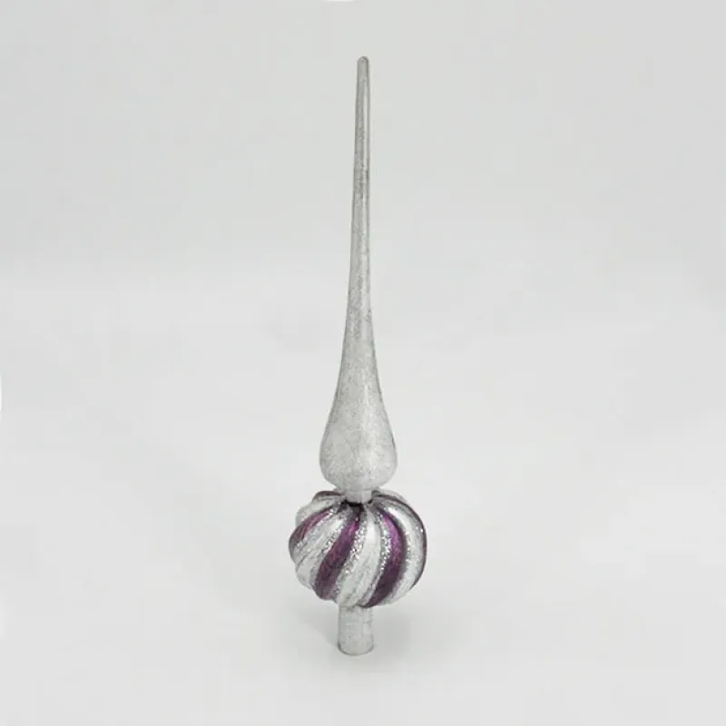 ΚΟΡΥΦΗ ΧΡΙΣΤΟΥΓΕΝΝΙΑΤΙΚΟΥ ΔΕΝΤΡΟΥ ΑΣΗΜΙ-ΜΩΒ Υ29cm