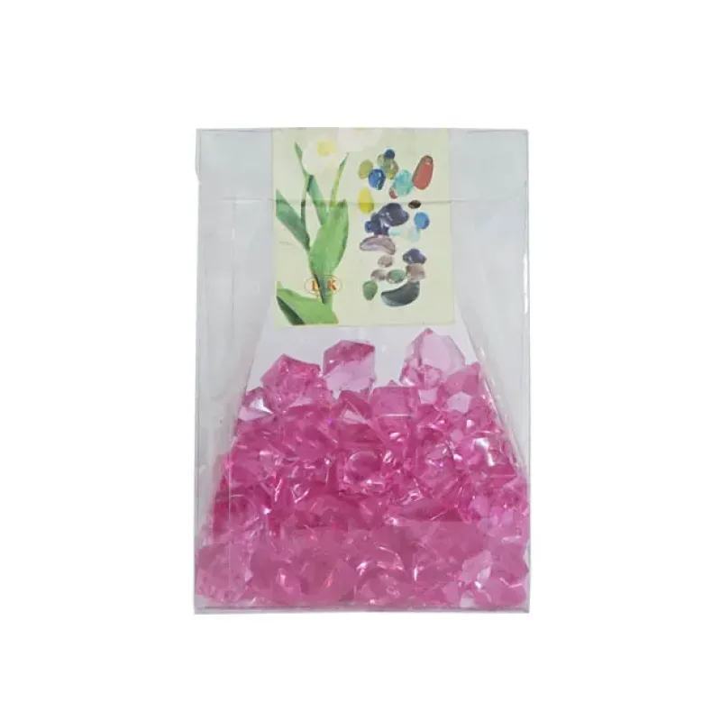 ΔΙΑΚΟΣΜΗΤΙΚΕΣ ΠΕΤΡΟΥΛΕΣ ΡΟΖ ΣΚΟΥΡΟ - ΣΥΣΚ/60τεμ.