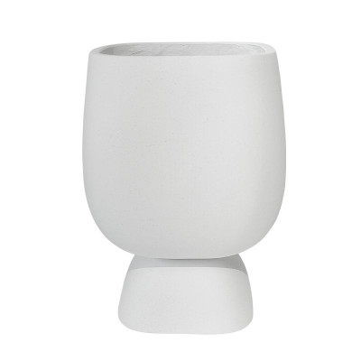 FIBERCLAY ΛΕΥΚΟ ΚΑΣΠΩ ΜΠΩΛ ΜΕ ΒΑΣΗ - 32x32x45cm 1/KIB