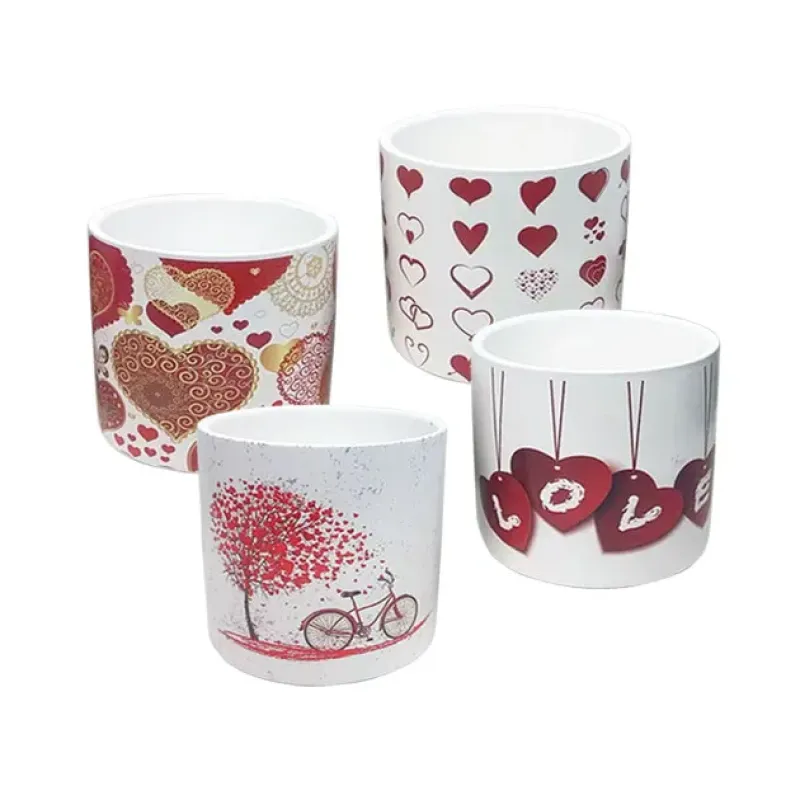 ΚΑΣΠΩ ΜΙΚΡΟ (4 ΣΧΕΔΙΑ ASS) ΨΗΦ. ΕΚΤΥΠΩΣΗ ΚΑΡΔΟΥΛΕΣ ΑΓΑΠΗΣ - Φ11.5x10.5cm 4/48ΚΙΒ