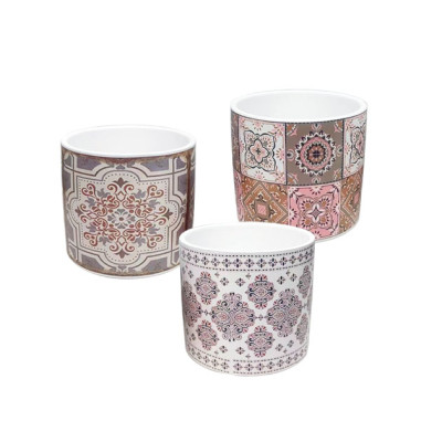 ΚΑΣΠΩ ΜΙΚΡΟ (3 ΣΧΕΔΙΑ ASS) ΨΗΦ. ΕΚΤΥΠΩΣΗ ΜΠΟΡΝΤΟΥΡΕΣ & ΜΟΤΙΒΑ - Φ11.5x10.5cm 4/48ΚΙΒ