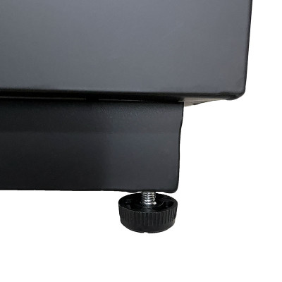 ΖΑΡΝΤΙΝΙΕΡΑ ΜΕΤΑΛΛΙΚΗ ΑΘΡΑΚΙ ΟΡΘΟΓΩΝΙΟ ME ΤΡΥΠΑ - 100x26x80cm 1/KIB