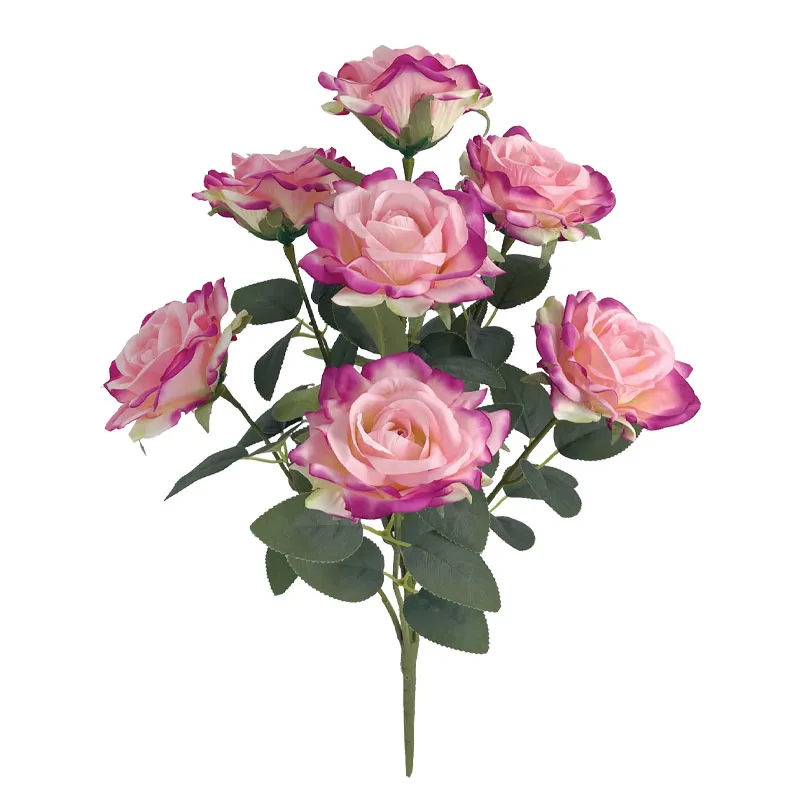 ΜΠΟΥΚΕΤΟ ΡΟΖ/ΦΟΥΞ ΤΡΙΑΝΤΑΦΥΛΛA 8 ΛΟΥΛΟΥΔΙΑ - Υ71cm 16/80ΚΙΒ