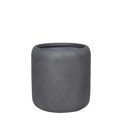 ΚΑΣΠΩ FIBERCLAY ΓΚΡΙ ΑΝΘΡΑΚΙ ΒΑΡΕΛΙ ΠΟΜΠΕ ΜΕΣΑΙΟ - Φ42x43cm