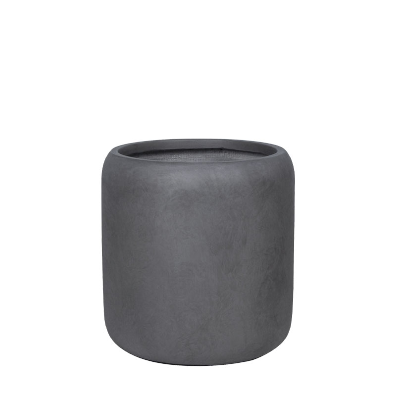 ΚΑΣΠΩ FIBERCLAY ΓΚΡΙ ΑΝΘΡΑΚΙ ΒΑΡΕΛΙ ΠΟΜΠΕ ΜΕΣΑΙΟ - Φ42x43cm