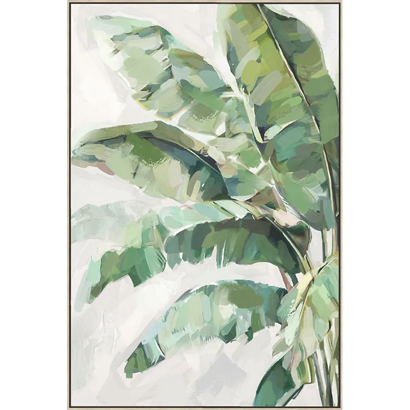 ΠΙΝΑΚΑΣ ΚΑΜΒΑΣ ΠΡΑΣΙΝΟ ΜΠΑΝΑΝΙΑ ΣΕ ΚΟΡΝΙΖΑ - 82.5x122.5x3.5cm 6/ΚΙΒ