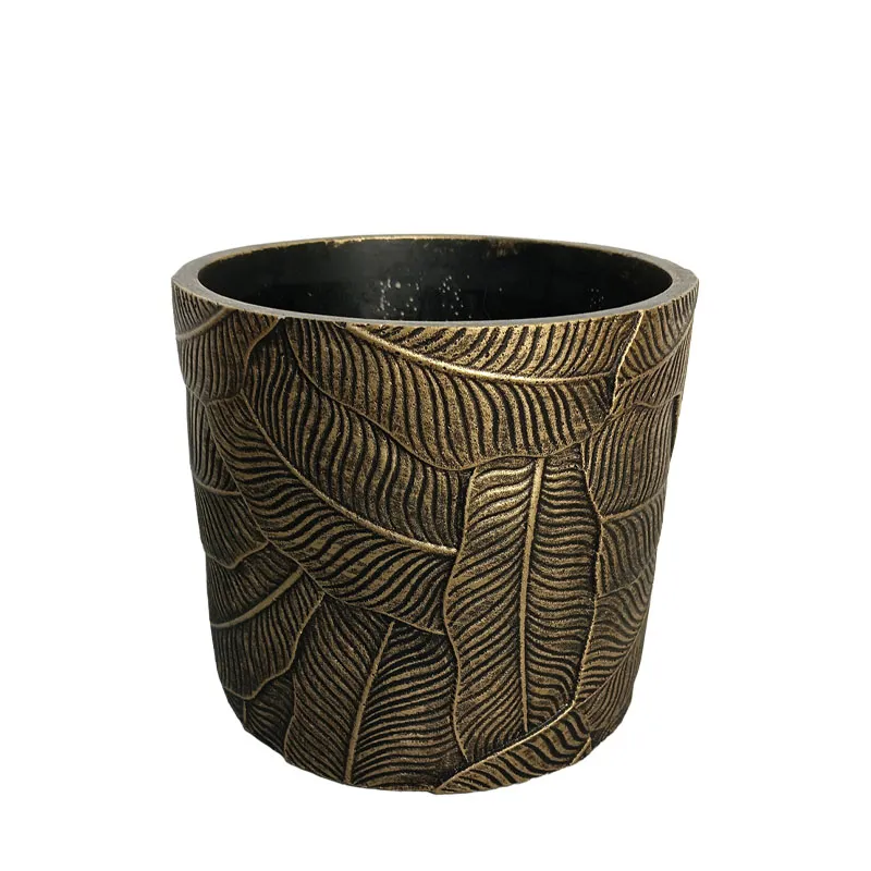 ΚΑΣΠΩ ΣΤΡΟΓΓΥΛΟ ΠΑΛΑΙΩΜΕΝΟ ΧΡΥΣΟ ΣΧΕΔΙΟ ΦΥΛΛΑ ΑΝΑΓΛΥΦΟ ΜΕΓΑΛΟ - Φ19x17cm 6/26KIB