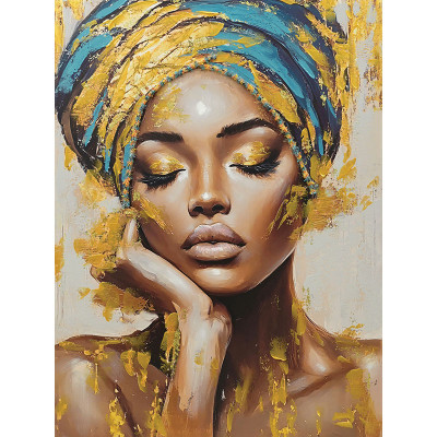 ΠΙΝΑΚΑΣ ΚΑΜΒΑΣ ΜΠΟΧΟ ΓΥΝΑΙΚΑ - 90x120cm 6/KIB