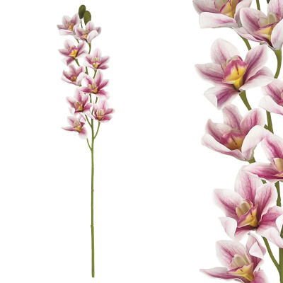 ΚΛΑΔΙ ΟΡΧΙΔΕΑ ΣΙΜΠΙΝΤΙΟΥΜ ΑΠΑΛΟ ΡΟΖ - 90cm12/144ΚΙΒ