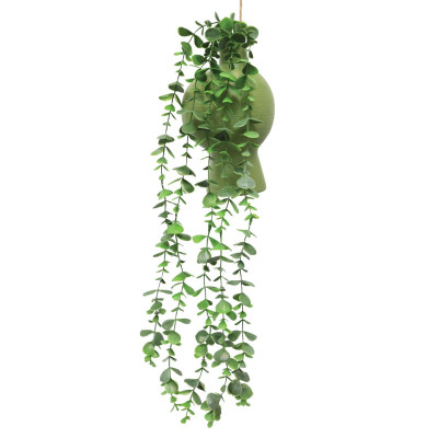 ΚΡΕΜΑΣΤΗ ΣΤΑΜΝΑ ΠΡΑΣΙΝΗ ΕΥΚΑΛΥΠΤΟΣ - 16x8x52cm 12/ΚΙΒ