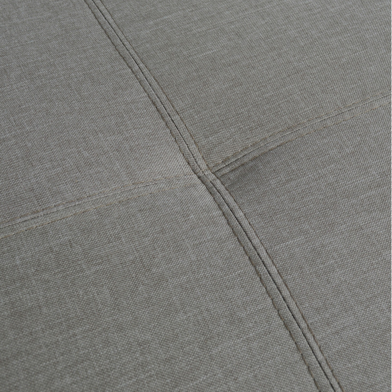 ΚΑΝΑΠΕΣ ΚΡΕΒΑΤΙ ODESSA HM3000.01 ΥΦΑΣΜΑ ΜΠΕΖ 179x80x79 εκ.