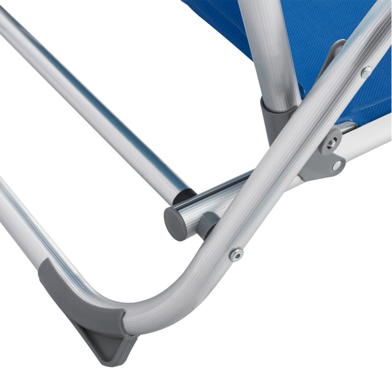 ΚΑΡΕΚΛΑΚΙ ΠΑΡΑΛΙΑΣ ΑΛΟΥΜINIOY ΒΑΡ.ΤΥΠΟΥ ΨΗΛΗ ΠΛΑΤΗ ALMIRA HM5053.01 ΜΠΛΕ 56x70x66Υεκ