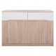 ΜΠΟΥΦΕΣ JOLENE HM2234.02 2 ΣΥΡΤΑΡΙΑ & 4 ΠΟΡΤΕΣ SONAMA 120X40X80εκ.