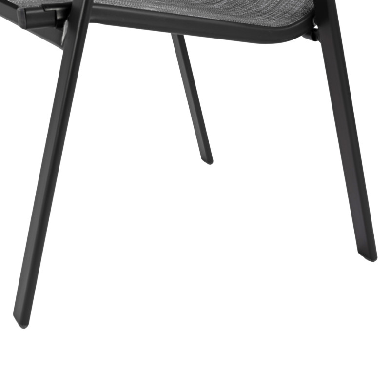 ΣΕΤ ΤΡΑΠΕΖΑΡΙΑ ΓΚΡΙ  ΜΕΤΑΛΛΙΚΗ 7ΤΜΧ ΜΕ 6ΚΑΡΕΚΛΕΣ ΚΑΙ ΤΡΑΠΕΖΙ 160Χ90 HM5206.01