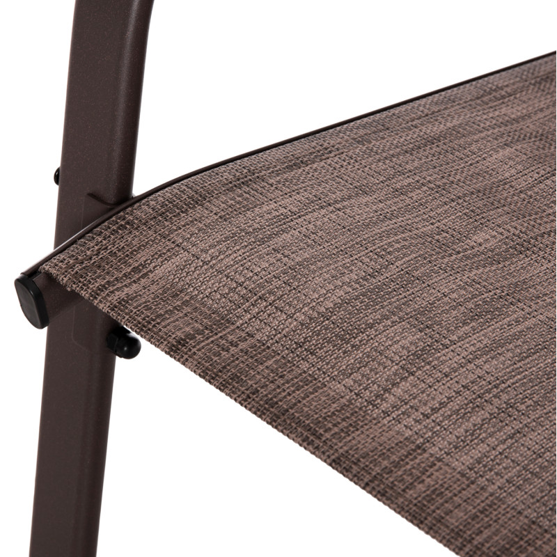 ΣΕΤ ΤΡΑΠΕΖΑΡΙΑΣ ΚΑΦΕ ΜΕΤΑΛΛΙΚΟ 5ΤΜΧ ΜΕ 4 ΚΑΡΕΚΛΕΣ & ΤΡΑΠΕΖΙ 150Χ90 HM5201