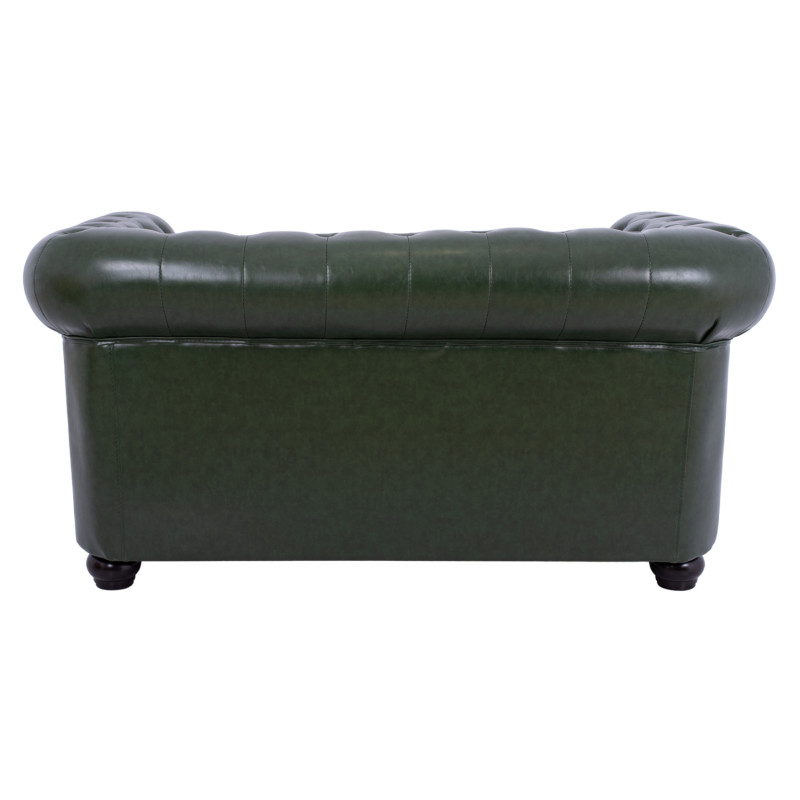 ΚΑΝΑΠΕΣ 2ΘΕΣΙΟΣ T.CHESTERFIELD HM3010.08 ΤΕΧΝΟΔΕΡΜΑ ΚΥΠΑΡΙΣΣΙ 150x90x72 εκ.