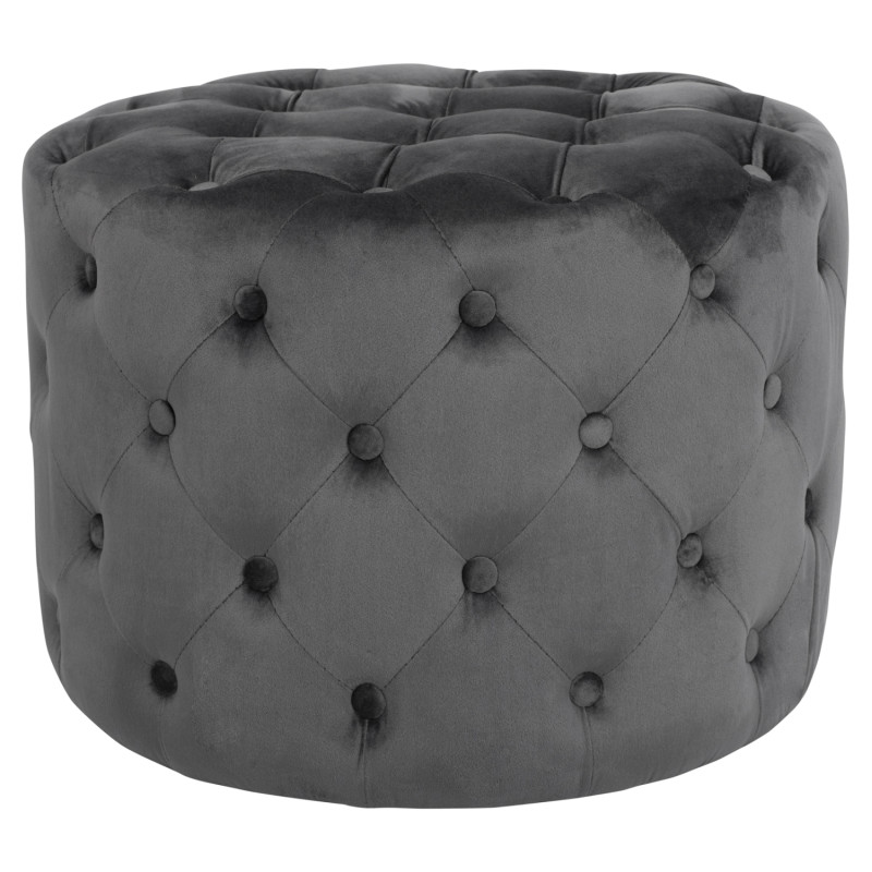 ΣΚΑΜΠΟ KASSIE ΓΚΡΙ ΒΕΛΟΥΔΟ ΤΥΠΟΥ CHESTERFIELD HM8406.01 Φ60x43Υ εκ. ΣΚΑΜΠΟ KASSIE ΓΚΡΙ ΒΕΛΟΥΔΟ ΤΥΠΟΥ CHESTERFIELD HM8406.01 Φ60x43Υ εκ.