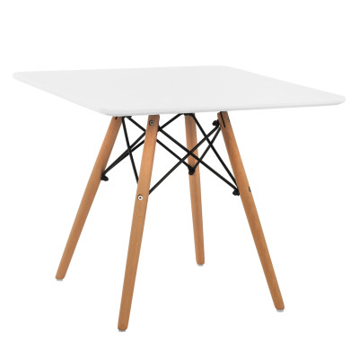 ΤΡΑΠΕΖΙ MINIMAL KID 60X60X51Yεκ. ΛΕΥΚΟ HM8452.01