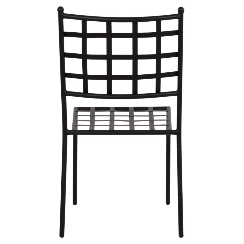 ΜΕΤΑΛΛΙΚΗ ΚΑΡΕΚΛΑ EMERY HM5509 ΣΕ ΜΑΥΡΗ ΑΠΟΧΡΩΣΗ 46x58x88  cm