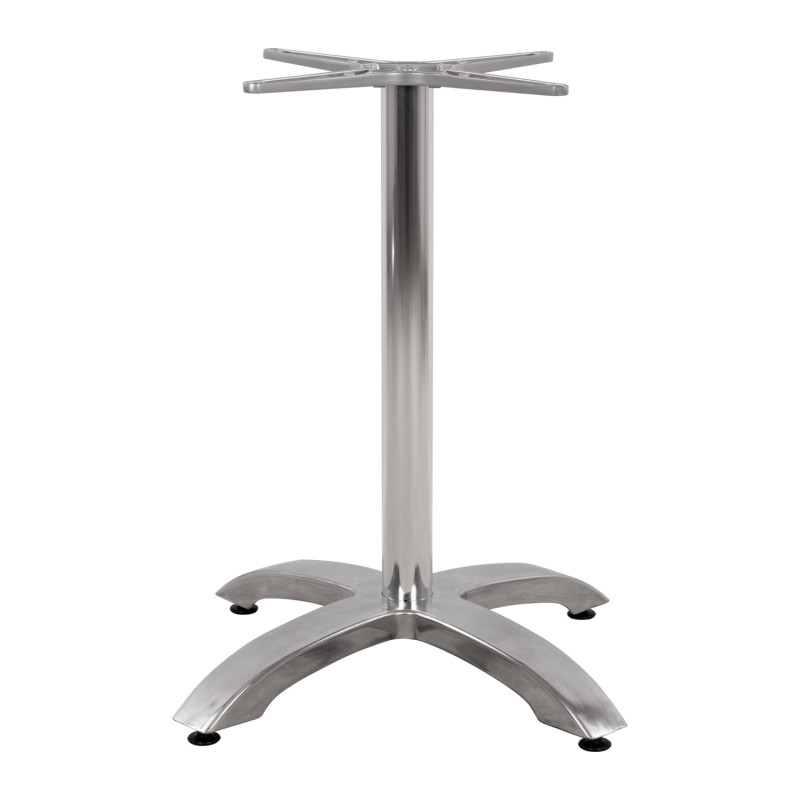 ΒΑΣΗ ΑΛΟΥΜΙΝΙΟΥ HM460.03 ΧΡΩΜΙΟΥ 66Χ66Χ72Υεκ. ΜΕ ΣΤΑΥΡΟ 48Χ48εκ.