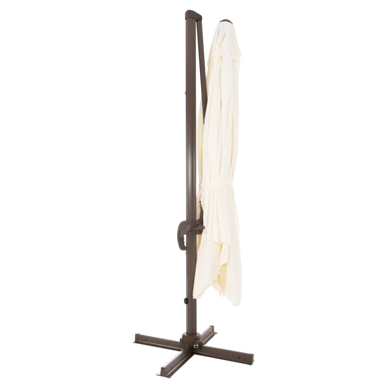 ΟΜΠΡΕΛΑ ΕΠΑΓΓΕΛΜΑΤΙΚΗ SHADER ALU ΚΡΕΜΑΣΤΗ 3X3 360 ΜΟΙΡΩΝ ME ΕΚΡΟΥ ΠΑΝΙ HM6025.01