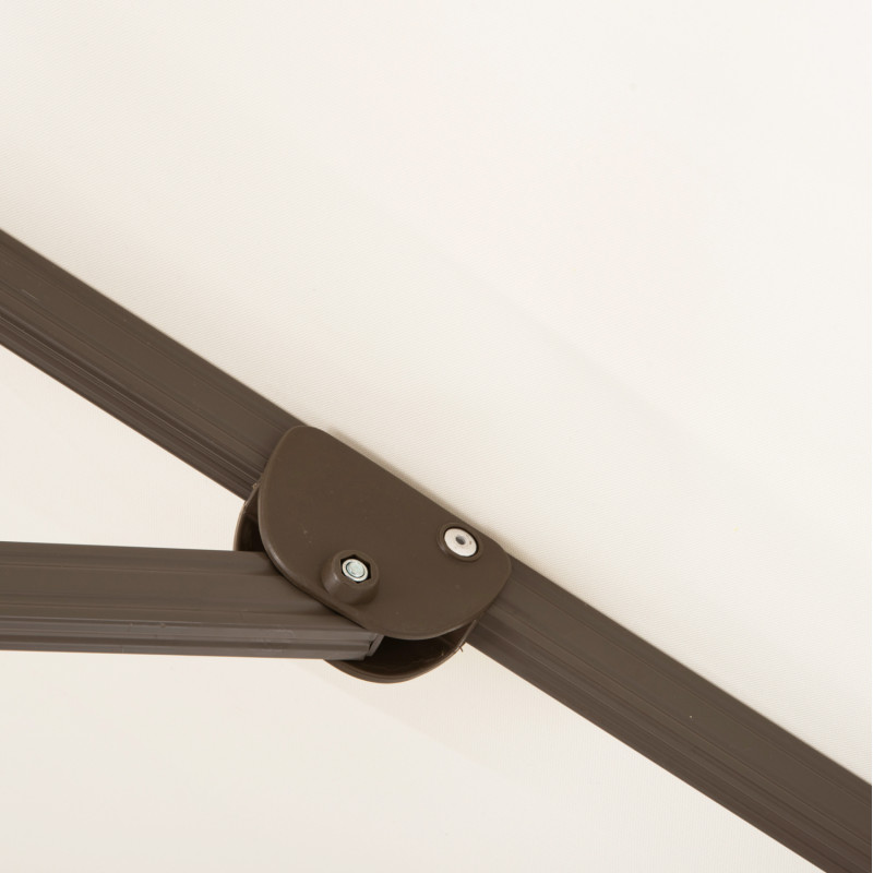 ΟΜΠΡΕΛΑ ΕΠΑΓΓΕΛΜΑΤΙΚΗ SHADER ALU ΚΡΕΜΑΣΤΗ 3X3 360 ΜΟΙΡΩΝ ME ΕΚΡΟΥ ΠΑΝΙ HM6025.01