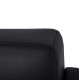 ΚΑΝΑΠΕΣ 3ΘΕΣΙΟΣ NELLIE HM3159.31 ΜΕ ΜΑΥΡΟ PU 163x71x71Υ εκ.
