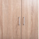 ΠΑΠΟΥΤΣΟΘΗΚΗ ΞΥΛΙΝΗ DAYANNA ΜΕ 6 ΡΑΦΙΑ 60X43X180.5εκ. SONAMA HM2379.02