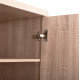 ΠΑΠΟΥΤΣΟΘΗΚΗ ΞΥΛΙΝΗ DAYANNA ΜΕ 6 ΡΑΦΙΑ 60X43X180.5εκ. SONAMA HM2379.02