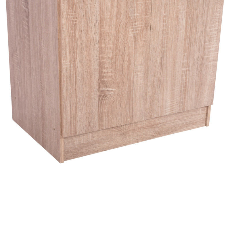 ΠΑΠΟΥΤΣΟΘΗΚΗ ΞΥΛΙΝΗ DAYANNA ΜΕ 6 ΡΑΦΙΑ 60X43X180.5εκ. SONAMA HM2379.02