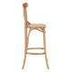 ΣΚΑΜΠΟ ΜΕΣ.ΥΨΟΥΣ GIOLIANA HM8750.01 ΑΠΟ ΟΞΙΑ ΦΥΣΙΚΟ ΜΕ PLYWOOD ΚΑΘΙΣΜΑ 46x46x101Υ εκ.
