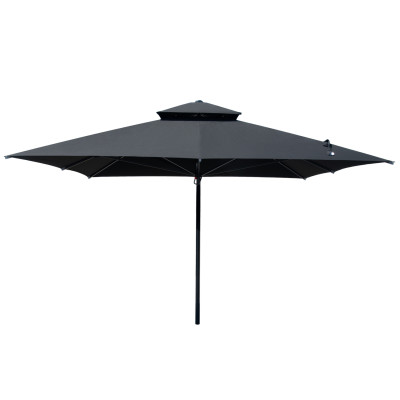 ΕΠΑΓΓΕΛΜΑΤΙΚΗ ΟΜΠΡΕΛΑ ALU ΤΗΛΕΣΚΟΠΙΚΗ HM6031.03 4x4x2,95-4Μ ΜΕ ΜΑΥΡΟ ΑΚΡΥΛΙΚΟ ΠΑΝΙ