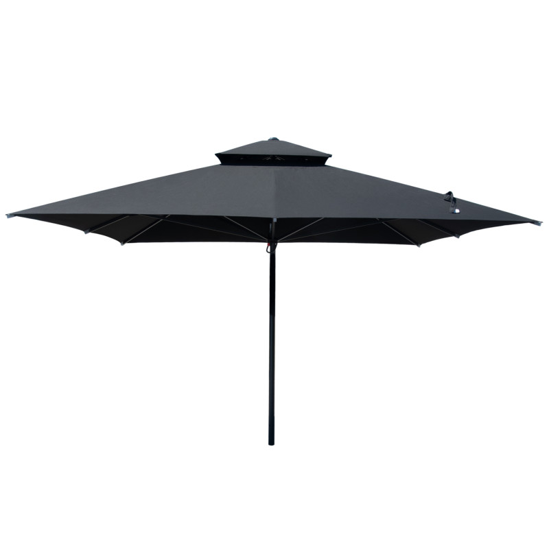 ΕΠΑΓΓΕΛΜΑΤΙΚΗ ΟΜΠΡΕΛΑ ALU ΤΗΛΕΣΚΟΠΙΚΗ HM6031.03 4x4x2,95-4Μ ΜΕ ΜΑΥΡΟ ΑΚΡΥΛΙΚΟ ΠΑΝΙ