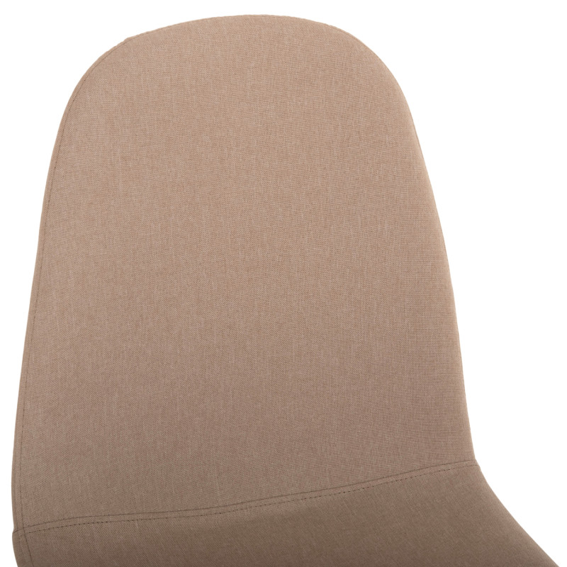 ΚΑΡΕΚΛΑ LEONARDO HM00100.07 ΥΦΑΣΜΑ ΜΠΕΖ ΚΑΙ ΜΕΤΑΛΛΙΚΑ ΠΟΔΙΑ 44x48x89Υεκ.