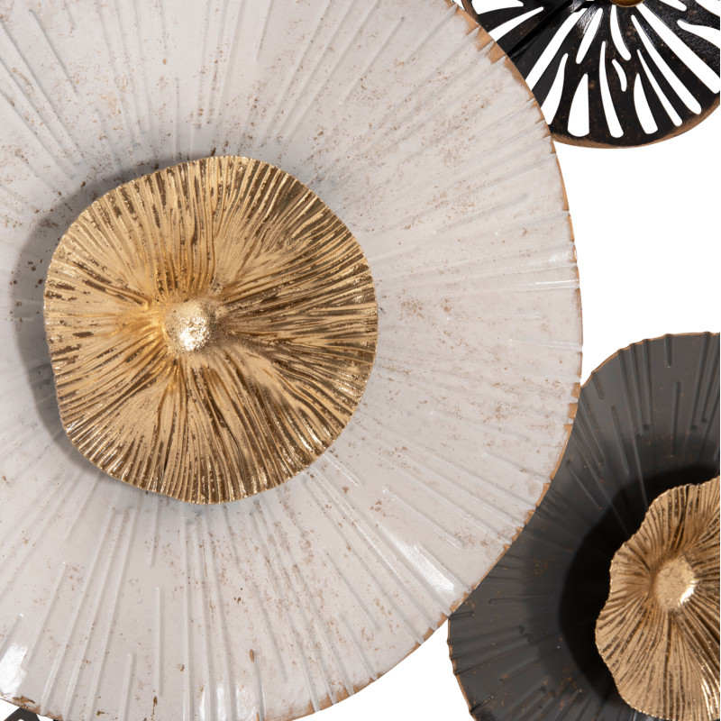 ΜΕΤΑΛΛΙΚΟ ΔΙΑΚΟΣΜΗΤΙΚΟ ΤΟΙΧΟΥ HM7170 ΓΚΡΙ ΕΚΡΟΥ ΧΡΥΣΟ 88x7x51Y εκ.