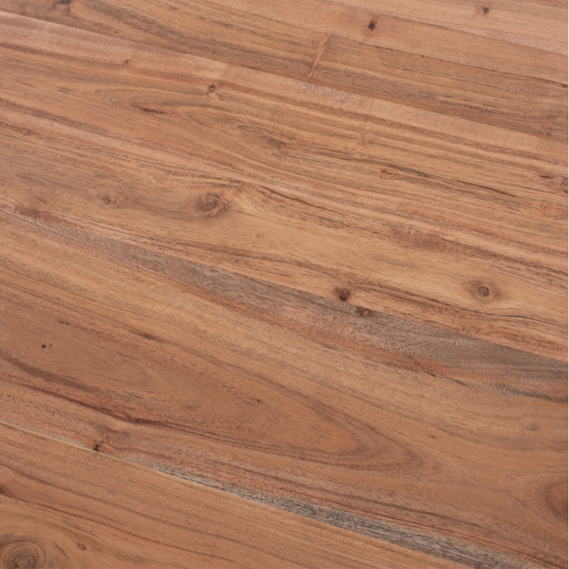 ΤΡΑΠΕΖΙ ΣΑΛΟΝΙΟΥ DRAKE ΜΕ ΞΥΛΟ ΑΚΑΚΙΑΣ HM8777.11 Φ82x40 εκ.