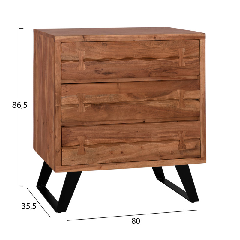 ΣΥΡΤΑΡΙΕΡΑ FANSI 3ΣΥΡΤΑΡΙΑ ΑΠΟ ΜΑΣΙΦ ΞΥΛΟ ΑΚΑΚΙΑΣ 80x35x86Υεκ. HM8474.11 ΣΥΡΤΑΡΙΕΡΑ FANSI 3ΣΥΡΤΑΡΙΑ ΑΠΟ ΜΑΣΙΦ ΞΥΛΟ ΑΚΑΚΙΑΣ 80x35x86Υεκ. HM8474.11