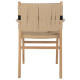 ΠΟΛΥΘΡΟΝΑ BAND RUBBERWOOD ΚΑΙ ΣΧΟΙΝΙ 62,5x60x88Yεκ.HM9324.01