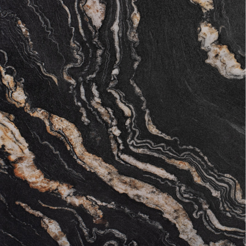 ΕΠΙΦΑΝΕΙΑ ΤΡΑΠΕΖΙΟΥ WERZALIT 70Χ70Χ3.5εκ.BLACK GOLD MARBLE HM5230.15